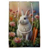 Blossom Bunny & Carrot Mittlere Geschenktüte (Rückseite)