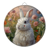 Blossom Bunny & Carrot Patch Dart Board Dartscheibe (vorne)