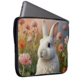 Blossom Bunny & Carrot Patch Electronics Bag Laptopschutzhülle (Vorne Rechts)