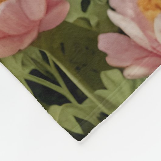 Blossom Bunny & Carrot Patch Fleecedecke (Ecke)