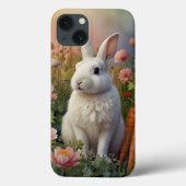 Blossom Bunny & Carrot Patch Handy-Fall Case-Mate iPhone Hülle (Rückseite)
