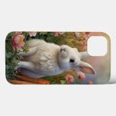 Blossom Bunny & Carrot Patch Handy-Fall Case-Mate iPhone Hülle (Rückseite (Horizontal))