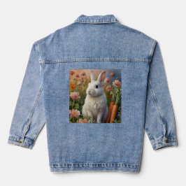 Blossom Bunny & Carrot Patch Jean Jacket Jeansjacke