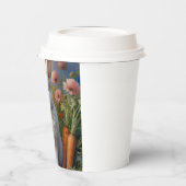 Blossom Bunny & Carrot Patch Paper Cup Pappbecher (Links)