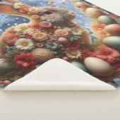 Blossom Bunny Easter  Sherpadecke (3/4)