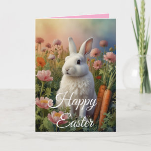 Blossom Bunny & Karottenfleck Feiertagskarte