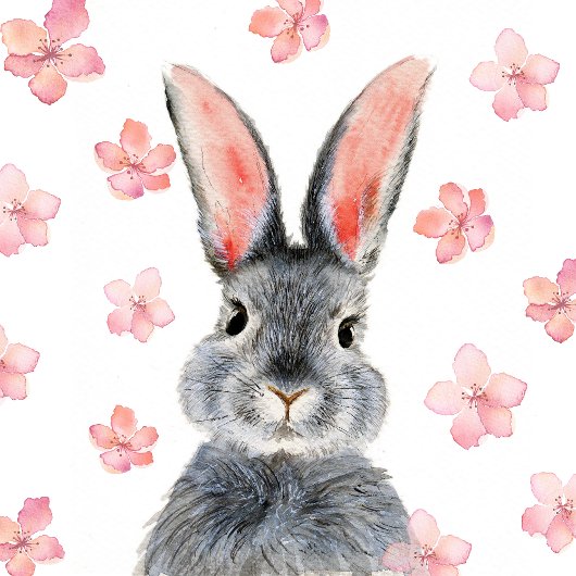 Blossom Bunny Karte