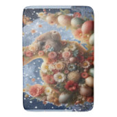 Blossom Bunny Ostern  Badematte (Vorderseite Vertikal)