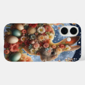 Blossom Bunny Ostern  Case-Mate iPhone Hülle (Rückseite (Horizontal))