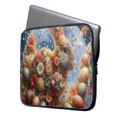 Blossom Bunny Ostern  Laptopschutzhülle (Vorderseite Links)