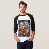 Blossom Bunny Ostern  T-Shirt (Vorne ganz)