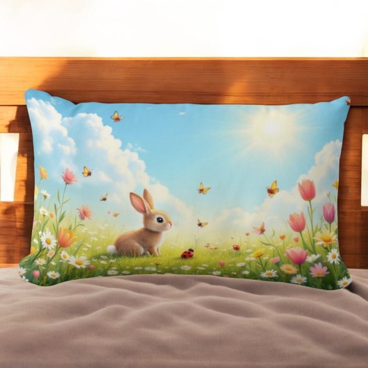 Blossom Bunny Pillow Lendenkissen