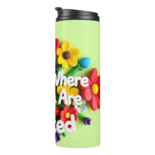 Blossom Burst Thermosbecher (Nach rechts gedreht)