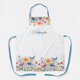 Blossom & Butterfly Personalisierte Schürze