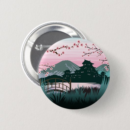 Blossom Button (Vorne & Hinten)