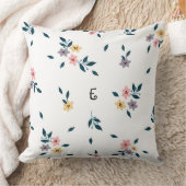 Blossom Charm Monogram Kissen (Decke)