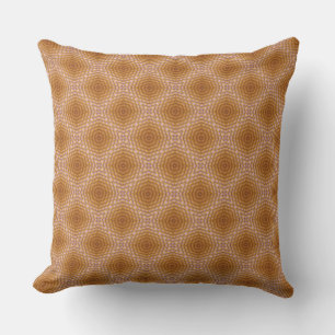 Blossom Circle Dizzy Marigold Design Throw Kissen