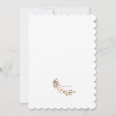 Blossom Crescent Erste Kommune Einladung (Rückseite)