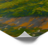 Blossom Crossroads - Frühjahrsgarten Poster (Ecke)