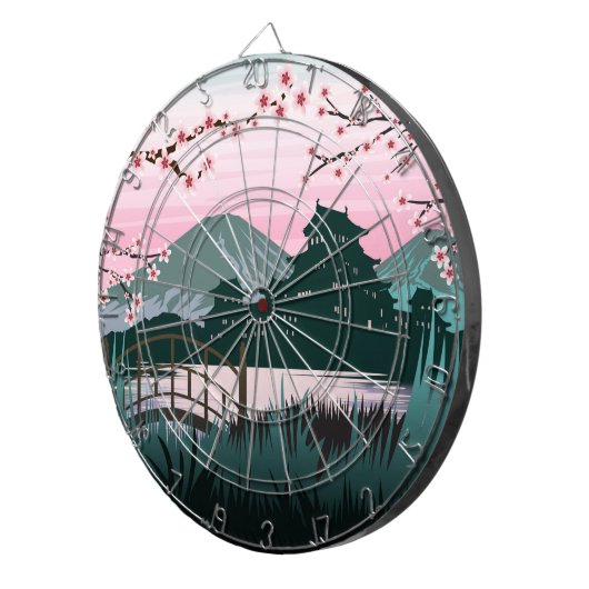 Blossom Dartscheibe (Vorderseite rechts)