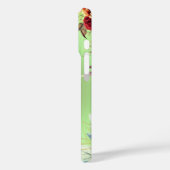Blossom dein Handy mit dem Charme der Natur." Case-Mate iPhone Hülle (Rückseite / Links)