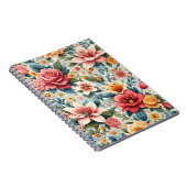 Blossom Delight Tile Journal Notizblock (Rechte Seite)
