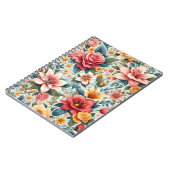 Blossom Delight Tile Journal Notizblock (Linke Seite)