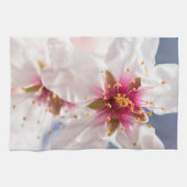 Blossom des Mandelbaums Geschirrtuch (Horizontal)