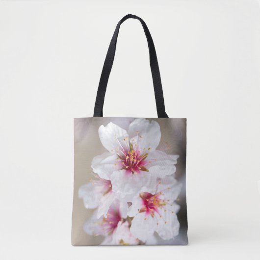 Blossom des Mandelbaums Tasche (Vorderseite)