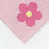 Blossom Dots Fleecedecke (Ecke)