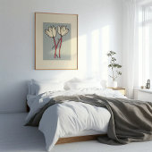 Blossom Duo: Einfache Eleganz im Blut Poster