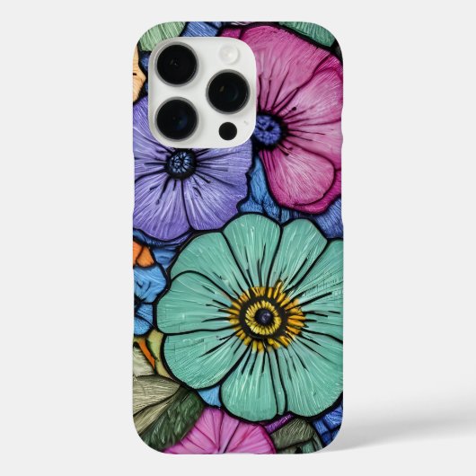 Blossom Elegant Floral iPhone Case für Frauen (Rückseite)