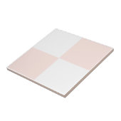 Blossom eleganter Lachs florale Fliesen Set Muster (Seite)