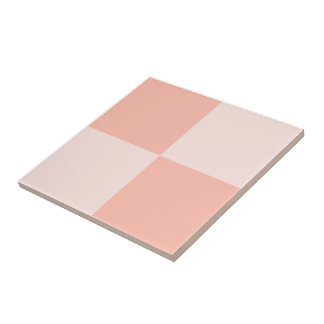 Blossom eleganter Lachs florale Fliesen Set Muster