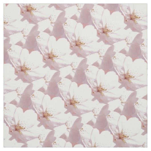 Blossom Fabric Cherry Blossom Fabric Cotton Poly Stoff (Muster)