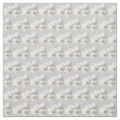 Blossom Fabric White Blossom Stoff Baumwolle oder  (Muster)