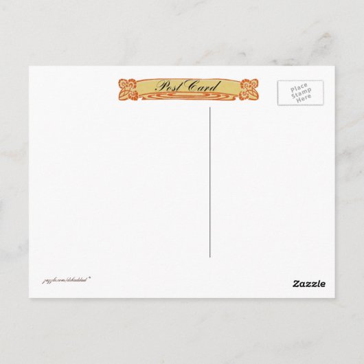 Blossom Fairy Postkarte (Rückseite)