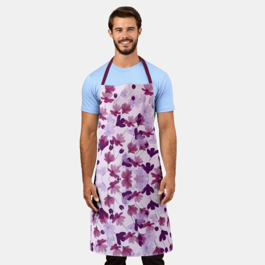 Blossom Floral Abstrakt Schürze (Getragen)