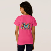 Blossom & Flutter T-Shirt (Schwarz voll)
