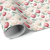 Blossom Fusion: Eine Fusion von Pink Geschenkpapier (Rolleneckpunkt)