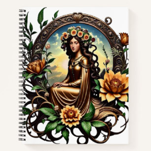 Blossom Girl Notizblock