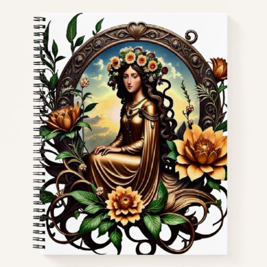 Blossom Girl Notizblock (Vorderseite)
