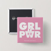 Blossom Girl Power Button (Vorne & Hinten)