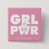 Blossom Girl Power Button (Vorderseite)