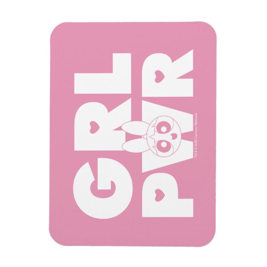 Blossom Girl Power Magnet (Vertikal)
