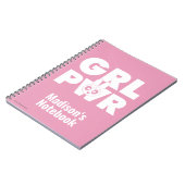 Blossom Girl Power Notizblock (Linke Seite)