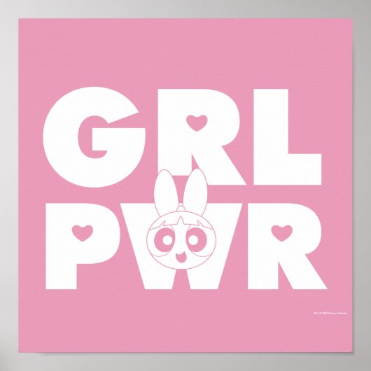 Blossom Girl Power Poster (Vorne)