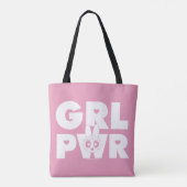 Blossom Girl Power Tasche (Rückseite)