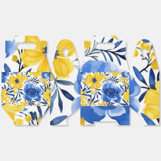 Blossom Glow Box" Geschenkschachtel (Ungeklappt)