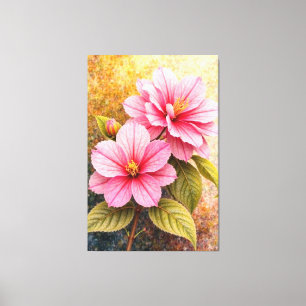 Blossom Glow Leinwanddruck